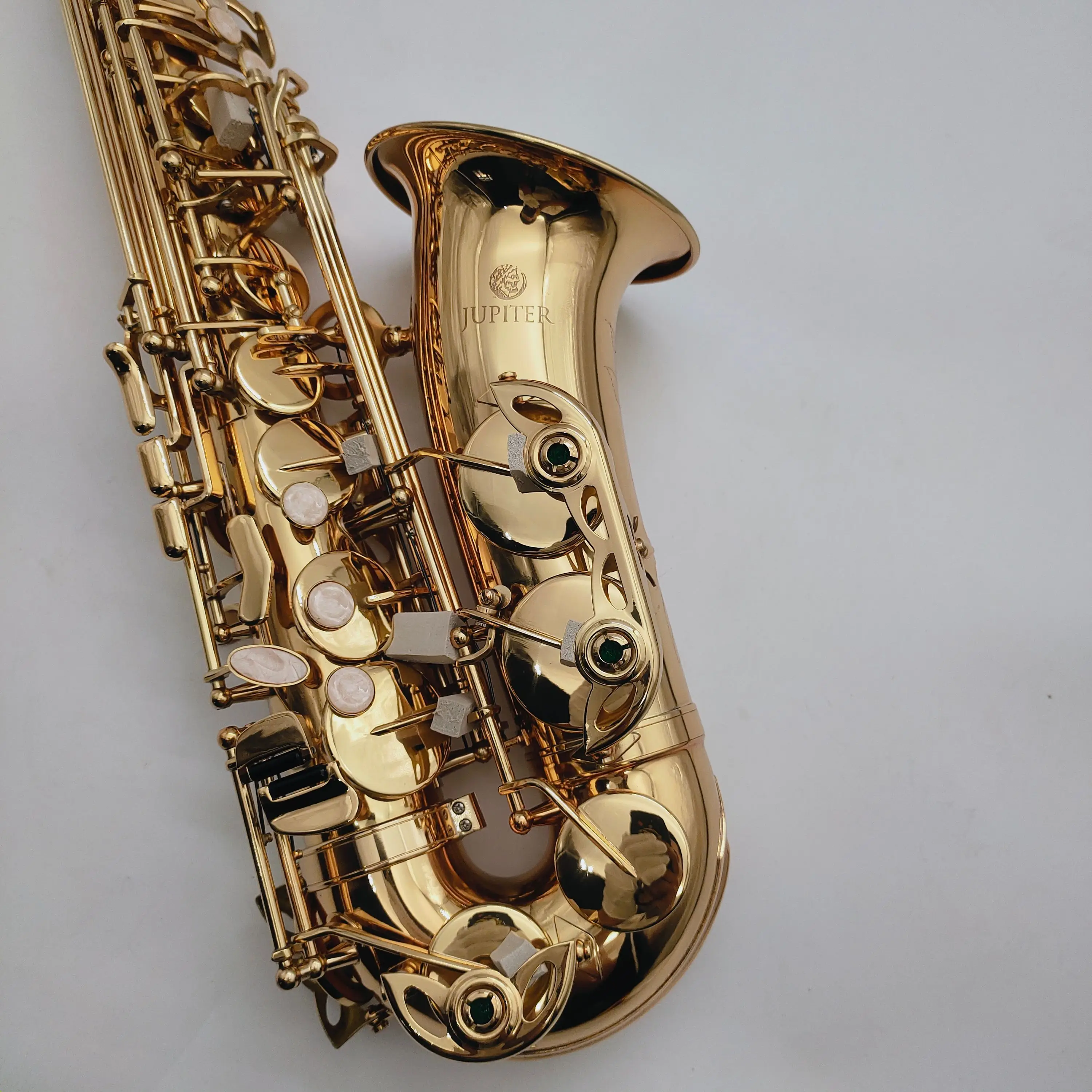 Jupiter JAS-767GL Alto Eb Tune Saxophone Brass Gold Lacquer Music Instrument E-flat Sax With Case Accessories