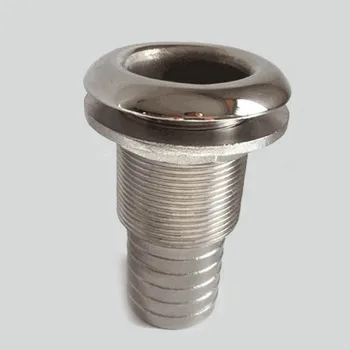 

3/4 Inch Marine Boat Stainless Steel Thru-Hull Bilge Pump Hose Fitting Durable