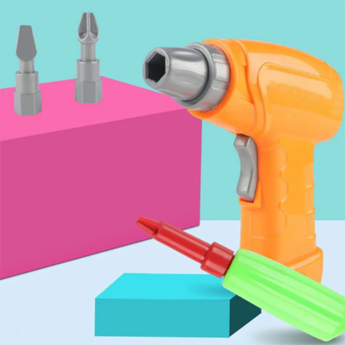 Новая электрическая отвертка DIY Развивающие игрушки дрель игра строительный конструктор для детей дизайн