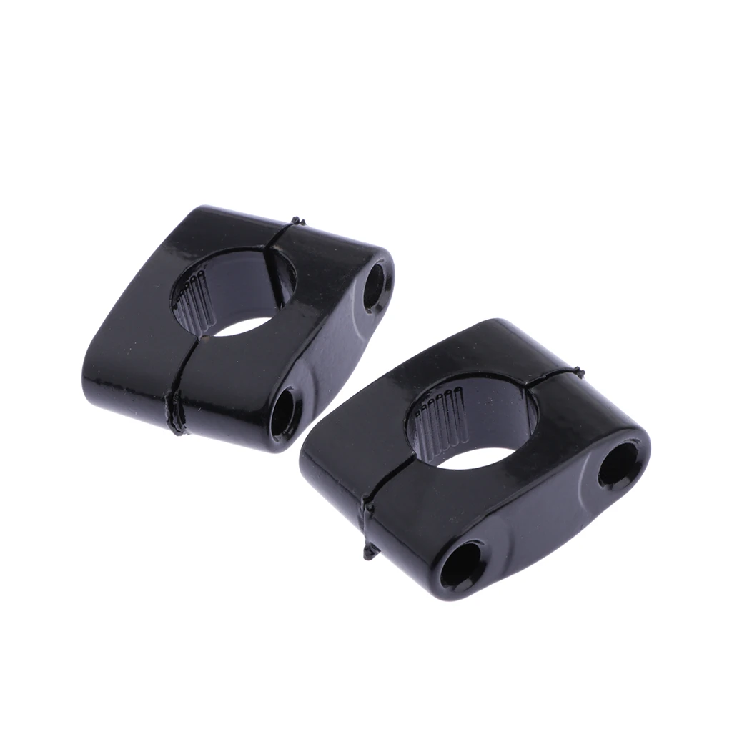 MagiDeal 22mm Black CNC Alloy Handlebar Riser Mount Clamp Adapter Universal