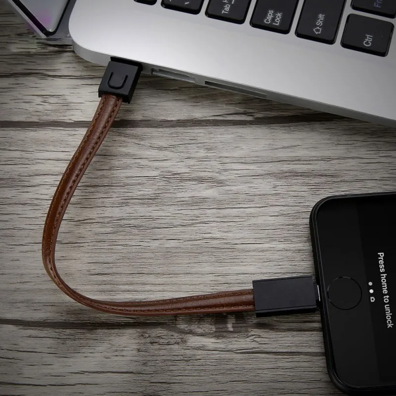 Портативный зарядный быстрый заряд кабеля короткий брелок IPhone зарядный кабель Подарочный Брелок с кабелем передачи данных для мужчин и женщин