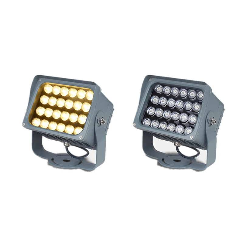 Garden Lights Outdoor Decoration Patio Yard Led Warm Light Wall Washer Light Rgbw Landscape Lighting LED Projection 40w