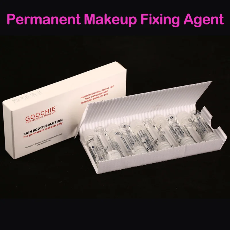 Анестетик Goochie Skin Sooth Solution для перманентного макияжа бровей и губ/фиксатор