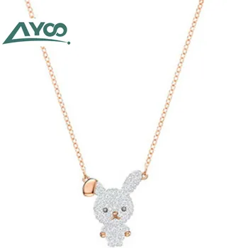 

High quality SWA original rabbit beautiful lace collar clavicle 1:1 Necklace