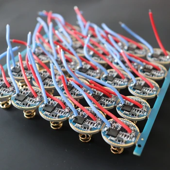 

6A Flashlight accessories Constant current SST-40 LED Driver Board Circuit Board LED pcb diy Flashlight 17 20 22