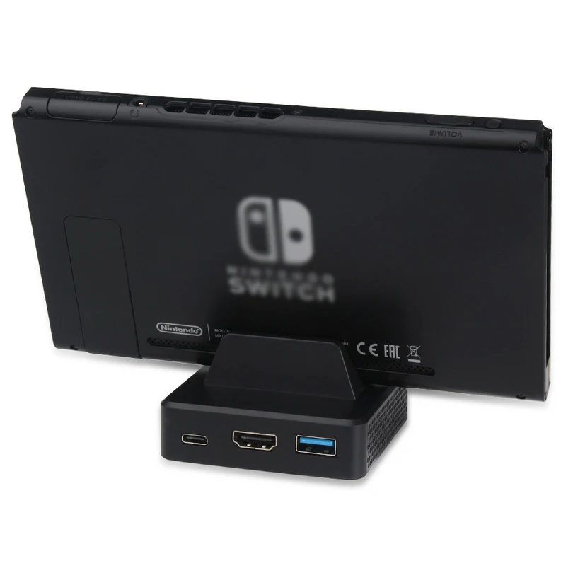 Подставка для зарядки цифрового переключателя типа C в HDMI адаптер для зарядки док-станции видео конвертер для NS консоли аксессуары для игр