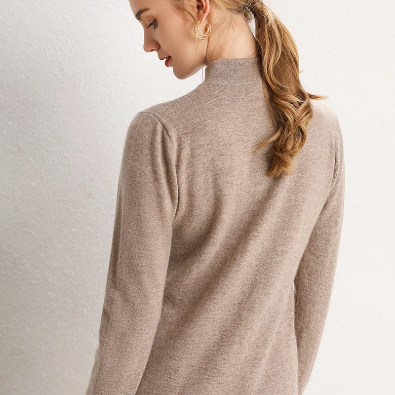 100% Pure Cashmere Knitted Sweaters Female Sexy Fashion Jumpers Winter Warm Soft Woman Pullovers 5Colors long Sleeve Sweater 100% Pure Cashmere Knitted Sweaters Female Sexy Fashion Jumpers Winter Warm Soft Woman Pullovers 5Colors long Sleeve Sweater