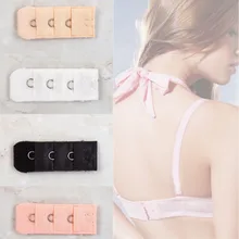 Высокое качество дамы 1 ряд 3 крючка удлинитель для бюстгальтера нейлон застежка расширение эластичный на ремешке мягкая бретелька для бюстгальтера удобный 1 шт