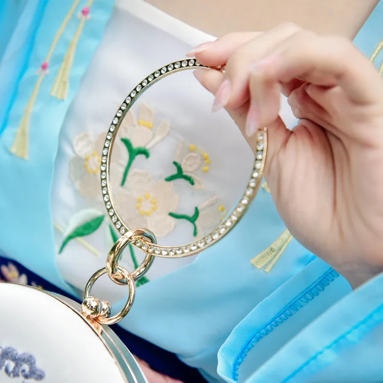 Сумка-мессенджер с вышивкой Cheongsam, китайская ручная сумка с вышивкой, новинка, ручная сумка, вечерние сумки