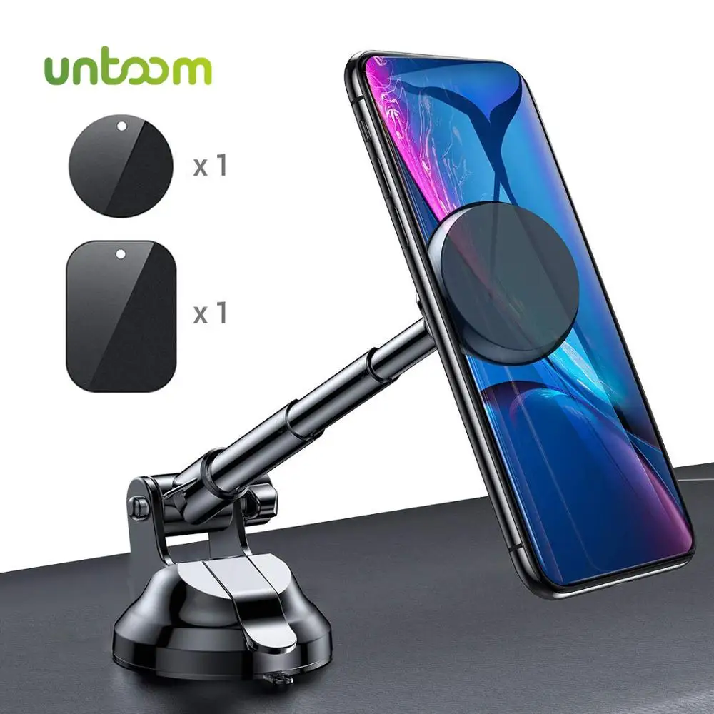 Magnetic Phone Holder Untoom Universal Car Strong Magnet Mount for Windshield and Dashboard iPhone Samsung | Мобильные телефоны и
