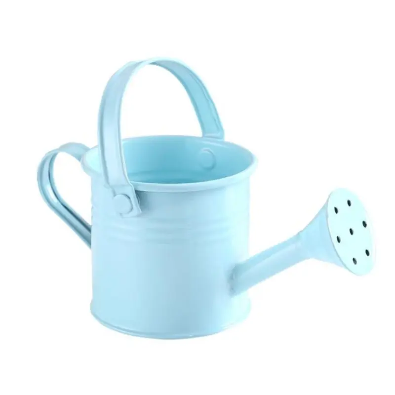 New Candy Color Mini Sprinkler 1pc Home Garden Indoor Vintage Flower Metal Planting Pot Watering Iron Pott Cheap garden tools watering pot flower watering pot