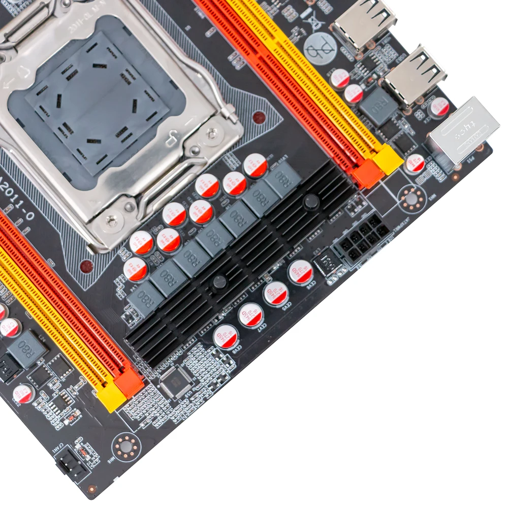 ALZENIT X79-2.72A Motherboard For Intel X79 LGA 2011 Xeon E5 RECC/Non-RECC DDR3 128GB M.2 NVME USB2.0 M-ATX Server Mainboard