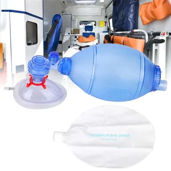 

Manual Resuscitator Adult Ambu Bag Oxygen Tube Simple First Aid Patients Sets