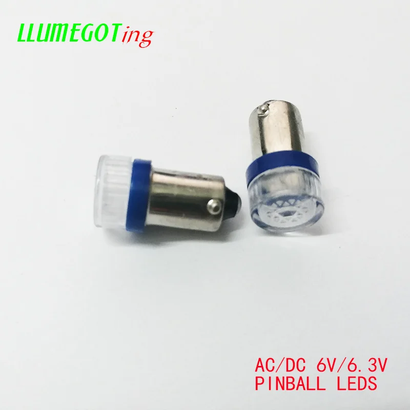 50pcs BA9S T4W 44 47  Len  2x 5630SMD پ    ؼ AC DC 6V 6.3V ߸ ɺ   Led 