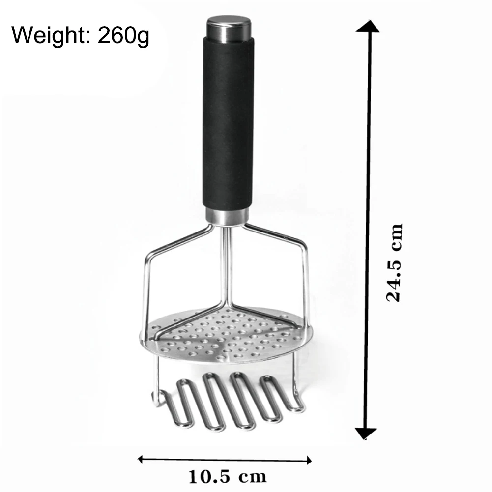 New Mashed Potato Masher Creative Home Stainless Steel Potato Machine Fruit Vegetable Tools Utility Kitchen Gadget