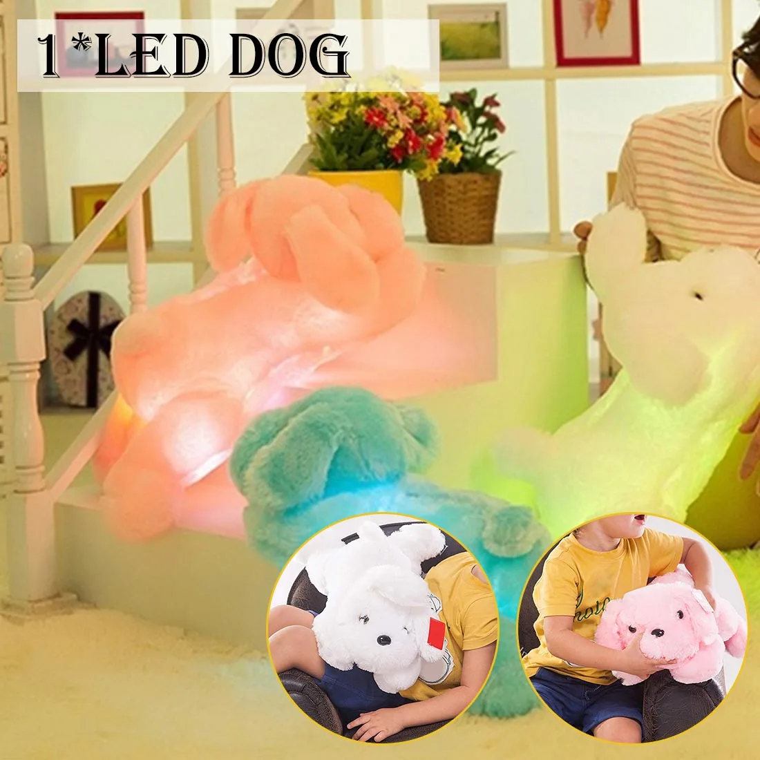 Kawaii Puppy мягкие игрушки 50 см милая собака Плюшевые игрушки Мягкая кукла детские игрушки плюшевые куклы детские подушки
