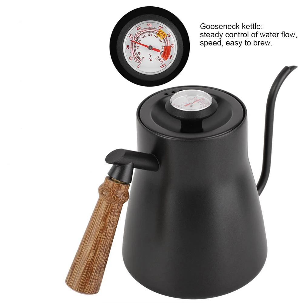 V60 Coffee Filter Glass Pot Coffee Maker Set Barista Tools Geyser Coffee Maker Black With