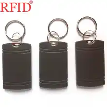 UID S50 1K 13,56 MHz IC Сменные записываемые брелки для ключей RFID смарт-брелок черная карта для блока 0 секторная карта контроля доступа 5 шт