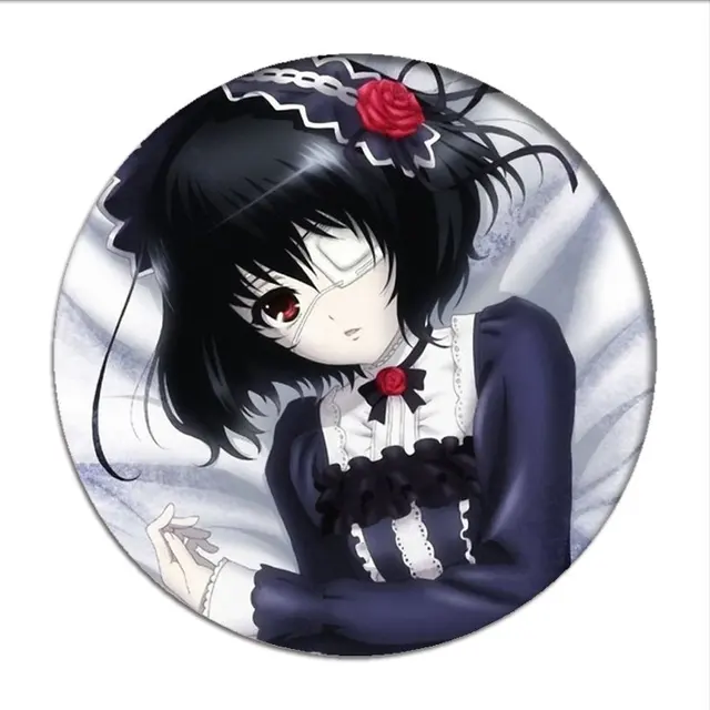 Frete grátis anime menina mágica local broche asagiri aya cosplay emblemas  para roupas mochila decoração pino jóias - AliExpress