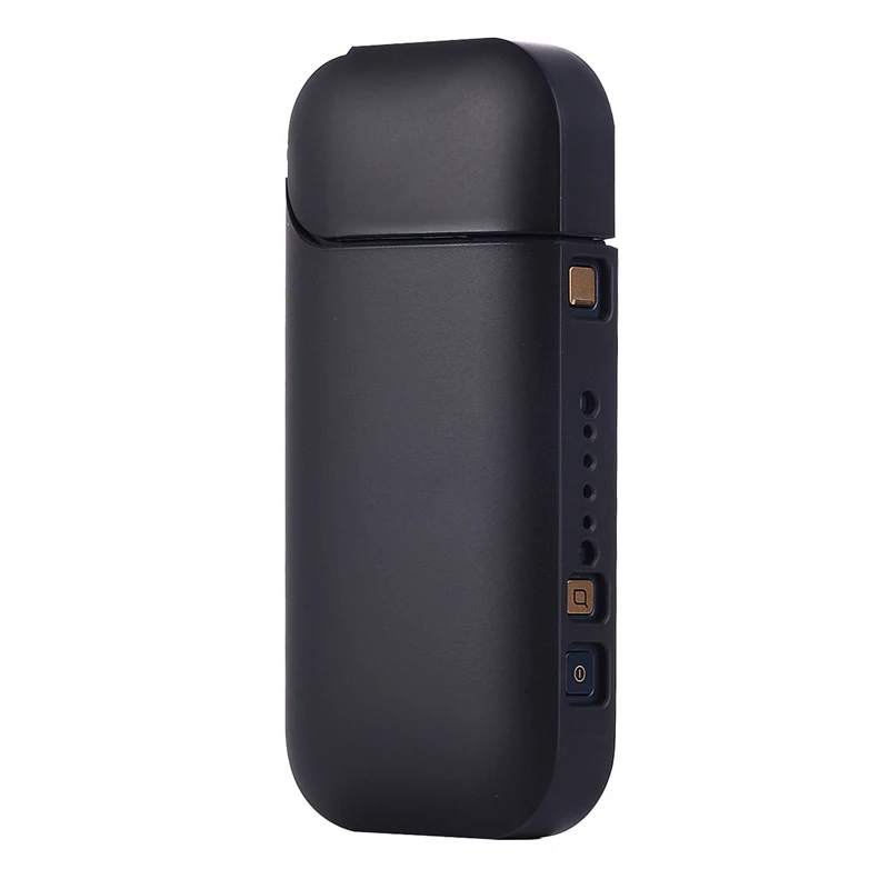 Черный 5 цветов Жесткий ПК рука чувствовать себя толще IQOS чехол для IQOS 2/3 плюс пластиковый чехол рукав защитный чехол для портсигара - Цвет: Черный