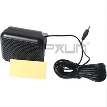 Mini haut parleur externe NSP100, Microphone de voiture, Radio Mobile, clair, pour Kenwood Yaesu FT 1802M 1807M 1900R 1907R ICOM IC 2820H