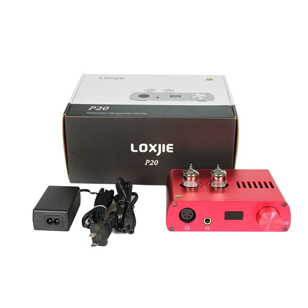 LOXJIE P20 Full Balance Tube Headphone Amplifier 