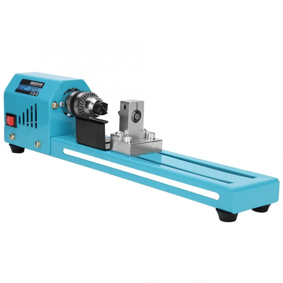 

150W Mini Lathe Beads Polisher DIY Craft Polishing Machine Woodworking Tool US Plug 110-220V 4000-7000rpm