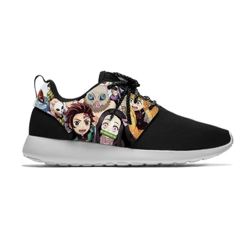 

Anime Demon Slayer Kimetsu No Yaiba Hot Fashion Cool Cute Kids Sport Running Shoes Casual Breathable Sneakers Boys Children Girl