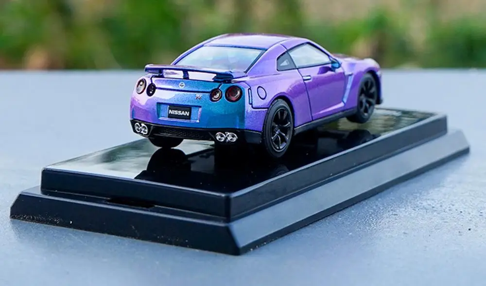 1/64 Nissan Skyline GT-R R35 Хамелеон версия литья под давлением модель автомобиля коллекция подарок