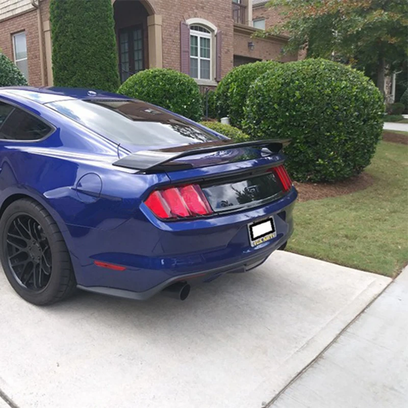 Высокопрочный и качественный материал ABS для Ford Mustang 4 segment GT спойлер заднего крыла