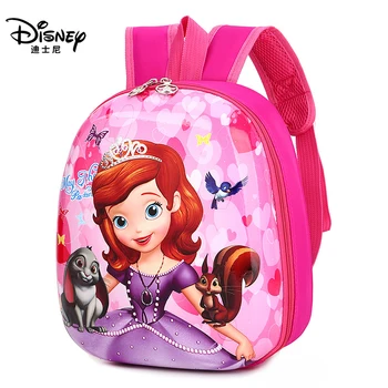 

Sophia Elsa Disney Backpack Frozen Mickey mouse Anna Bag Cars Cartoon Kid School Bag Toddler Boy Backpack For Girl Children Cute