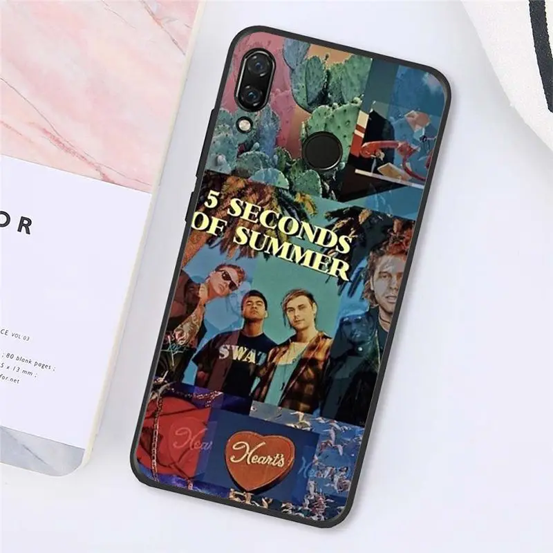 MaiYaCa 5Sos группа Янгблад 5 Seconds of Summer чехол для телефона для Xiaomi Redmi8 4X 6A S2 Go Redmi 5 5Plus Note4 5 7 Note8Pro