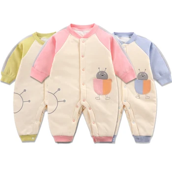 

Newborn Clothes For Baby Girl Boy Clothing Costume Outfit Long Sleeve Lovely Cartoon Jumpsuit Romper Autumn Winter Pink Sky Blue