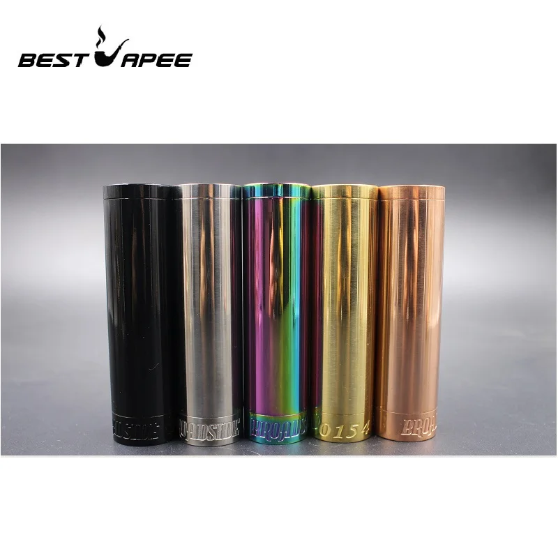

E cigarette broad Mechanical mod lengthening vape mech mod for 510 Thread 18650 20700 battery box Mod 25mm diameter mech mod