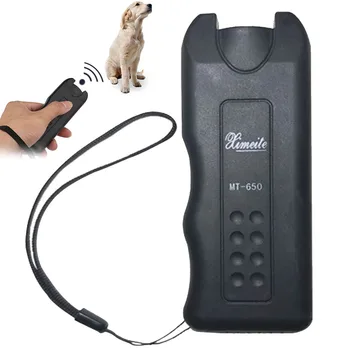 

Anti Barking Stop Bark Ultrasonic Pet Dog Deterrent Trainer Device Dog Training Repeller Control Device Battery Not Included