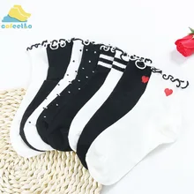 Милые кружевные красивые хлопковые носки; короткие носки принцессы для девочек; Повседневная модная удобная обувь для всех сезонов; модные аксессуары