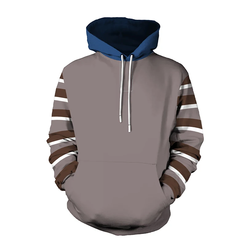 Creepypasta Sudadera con capucha Ticci Toby chaqueta del traje de Cosplay Anime 3D sudadera casuales de los hombres de otoño jersey de talla grande al por mayor