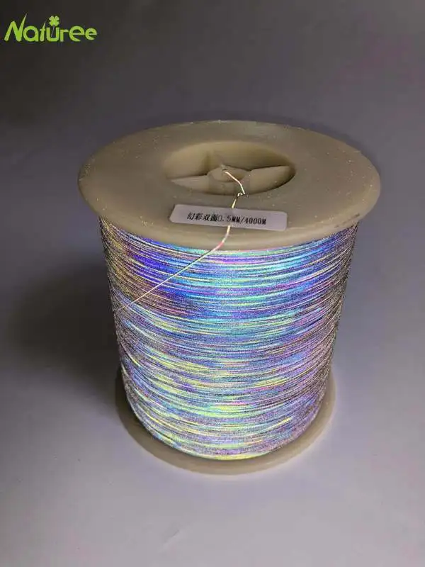 05mm4000MetersHighlightReflectiveFabricSilkColorfulReflective