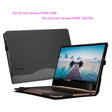 Чехлы для ноутбуков lenovo YOGA C940 14 дюймов YOGA C930 7 Pro split Портативный PU кожаный защитный чехол для йоги 730 720 13," подарок