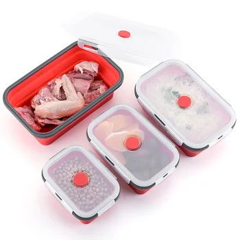 

3Pcs/Set Bowl Sets Silicone Folding Lunch Box Folding Bowl Portable Silicone Folding Bowl Foldable Food Storage Bento Container