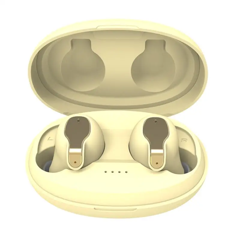 Для станции метро анти-шум CVC6.0 Bluetooth 5,0 гарнитура TWS беспроводные наушники стерео наушники-вкладыши Наушники спортивный комплект - Цвет: Yellow