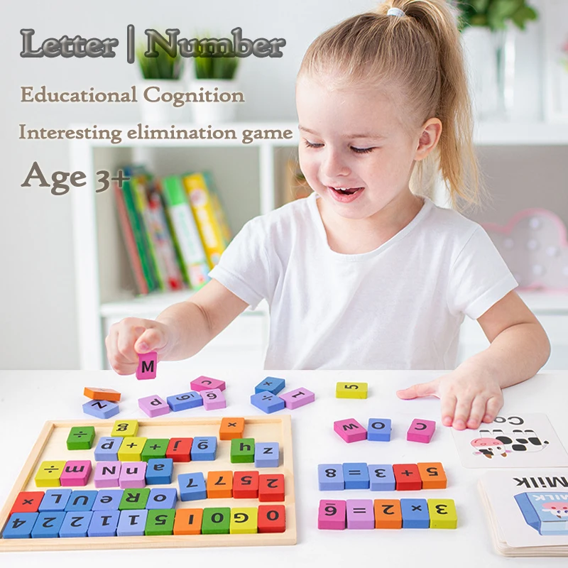 Crianças jardim de infância comum núcleo matemática vocabulário palavra  cartões de parede sala de aula decora cartazes mathe bebê cedo brinquedos  educativos - AliExpress