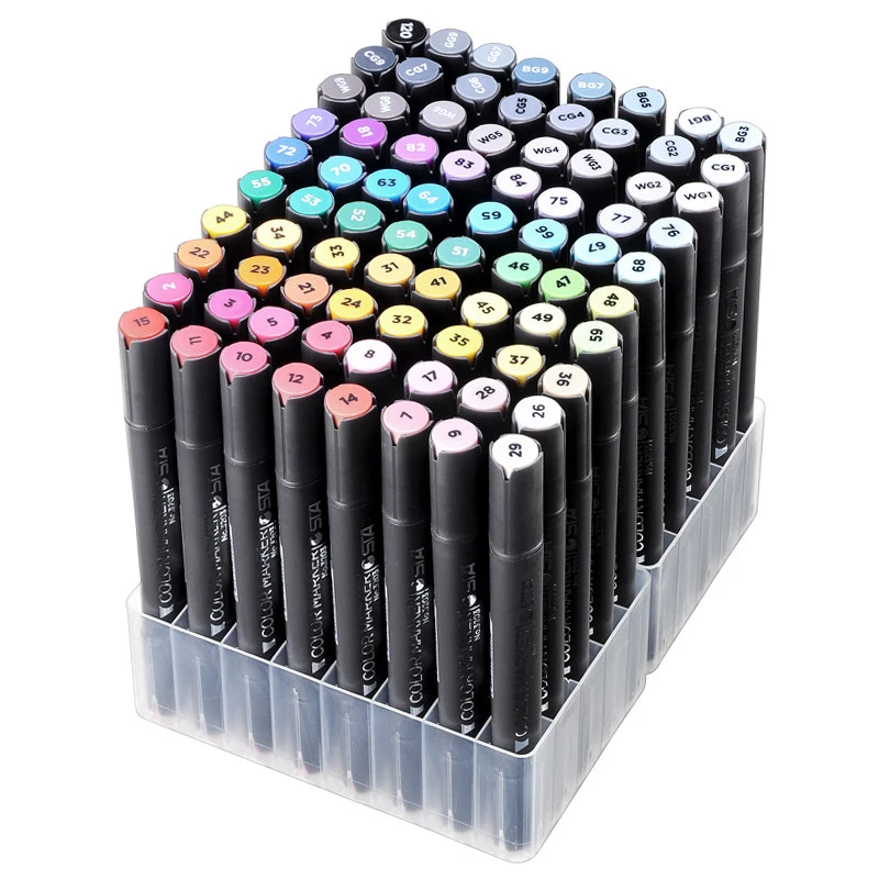 STA 3203 Art Markers Set Dual Headed Artist Sketch Alcohol Based Markers  Pen 30/36/40/48 Colors For Art Design