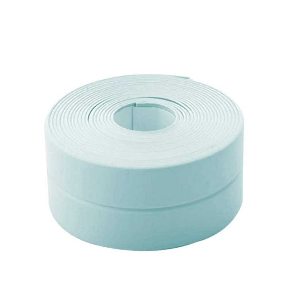 2.2CMx3.2M blue 2,2 см* 3,2 м/3,8 см* 3,2 м герметизирующая лента для кухни, ванной комнаты, водостойкая клейкая лента для кухни - Цвет: 2.2CMx3.2M blue