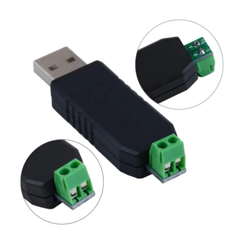 Адаптер-Преобразователь USB в RS485 для умной электроники с поддержкой Win7 XP Vista Linux Mac