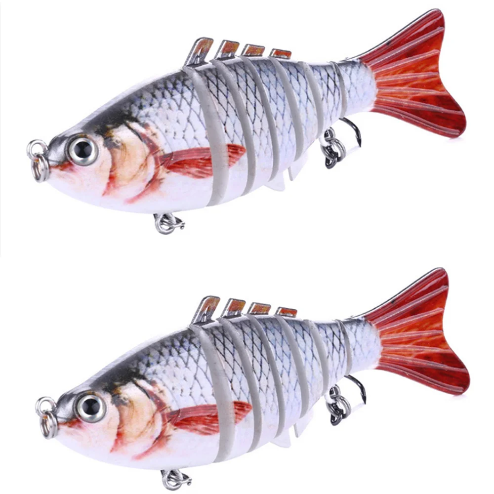 Bomber Wobbler Snodato Lungo A – 11,5 Cm – Colorazione Argento Flash Retro Blu – Esche Da Pesca