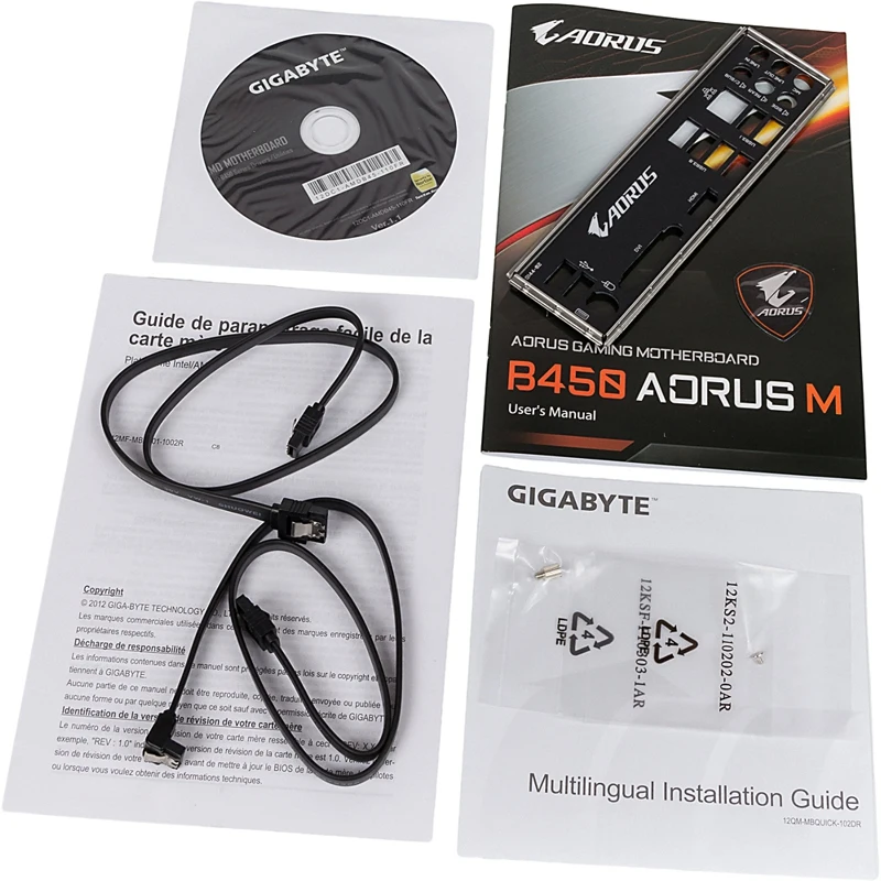 Материнская плата GIGABYTE B450 AORUS M | Компьютеры и офис