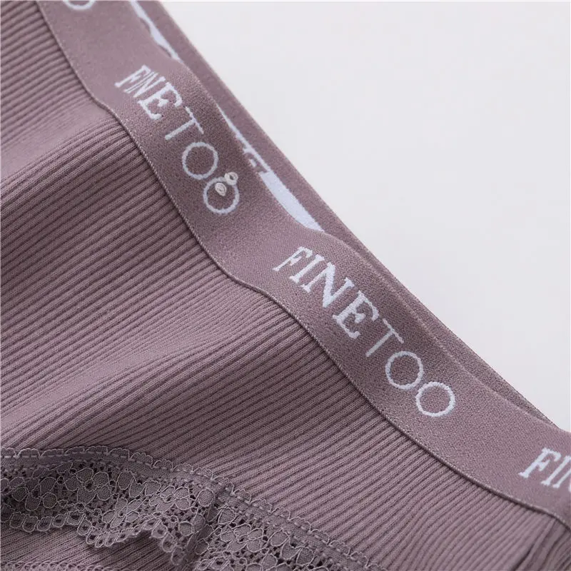 Lace Cotton Brazilian Panties Set - Womens Sexy G-String Thongs Plus Size M-2XL 3PCS