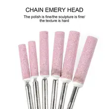

Carving Grinding Drills Accessories For Power Tools Diamond Coated Cylindrical Burr 4.0/4.8/5.5mm Chainsaw Sharpener Stone File