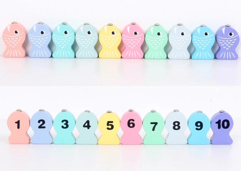Kids Toys Montessori Educational Wooden Toys Digital Shape Matching Math Baby Early Learning Educational Toys For Children Gift